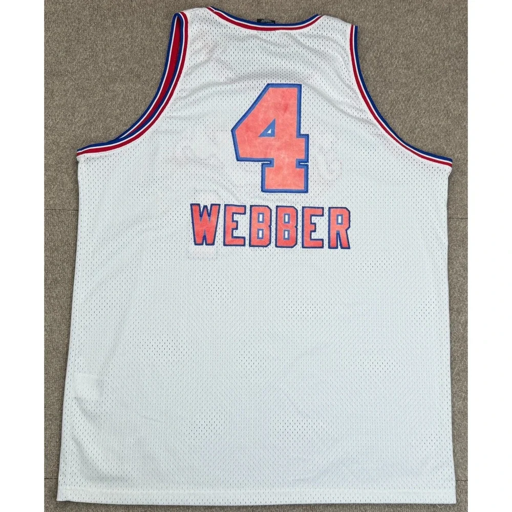 Nike NBA Sacramento‎ Kings #4 Chris Webber Basketball Jersey Size XXL